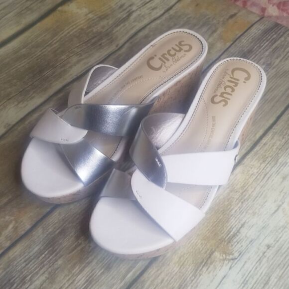 CIRCUS by Sam Edelman Padded Slide Sandals Size 6 NWOT - Picture 2 of 8